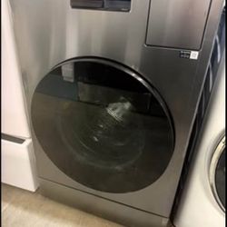 New Samsung - Bespoke AI 5.3 Cu. Ft. All-in-One Front Load Electric Washer&Dryer Combo