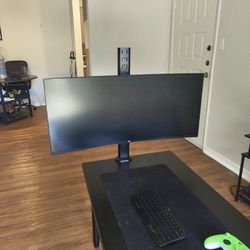 LG 35" CURVED MONITOR 