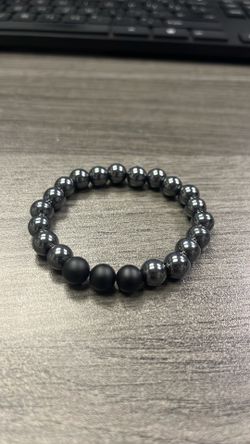 Hematite crystal bracelet
