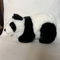BeiJing Laying Down Panda Bear 13” 
