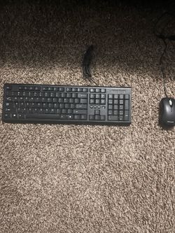 Keyboard and mouse