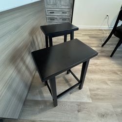 Set of 2 Saddle Stools
