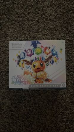Pokémon Scarlet & Violet Prismatic Evolutions Elite Trainer Box