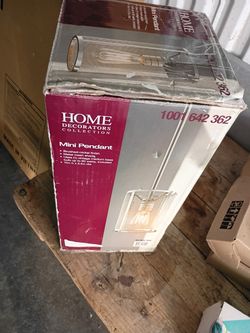 Home Decorators Collection Mini Pendant Light