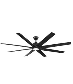Home Decorators Kensgrove 2 72 in. Smart Indoor/Outdoor Black Ceiling Fan (READ)