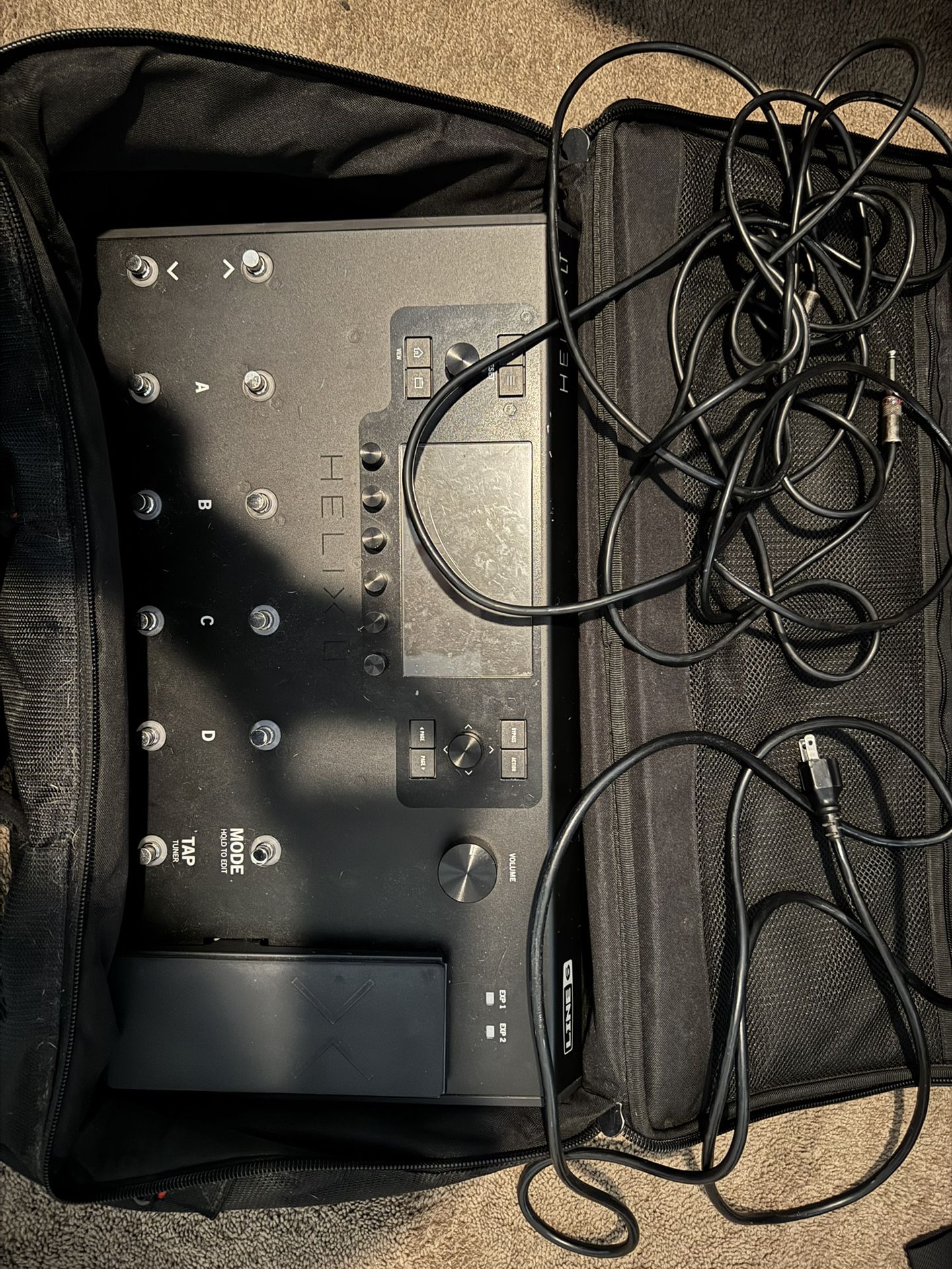 Guitar Pedalboard Helix LT