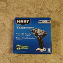 Hart 3/8" Impact Wrench (Tool Only) New !!!