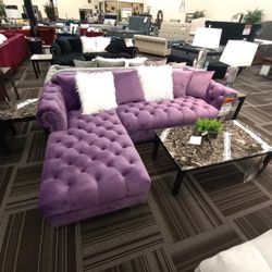 2pc Sectional Living Room Set 