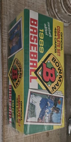 1989 Bowman Baseball Card Set Sealed