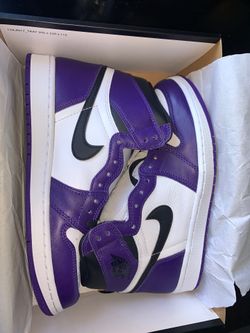 Jordan 1 Retro High “Court Purple White”