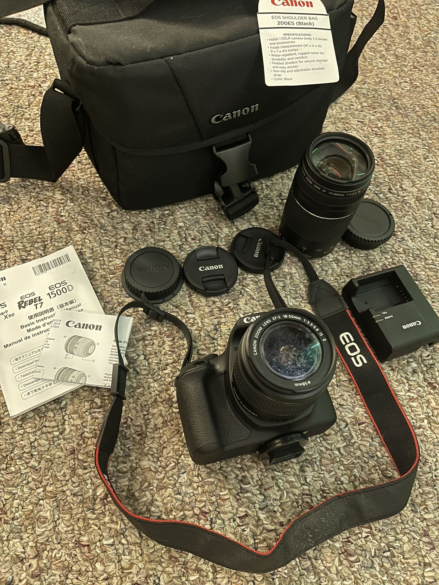 📸 Canon DSLR Camera Bundle – Like New!