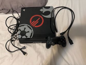 PS4  Pro 1tb Star Wars Battlefront II Limited Edition