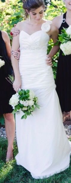 Lace Up Wedding Gown, Size 4-8