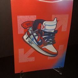 Nike Sneakers 3D Lenticular Poster