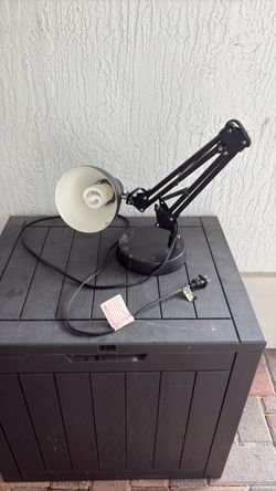 Black Adjustable Architect Desk Lamp