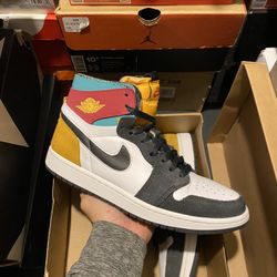 Jordan 1 Zoom Air CMFT Anthracite size 10 USED But Clean