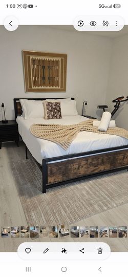 Moving sale! Queen bed+metress