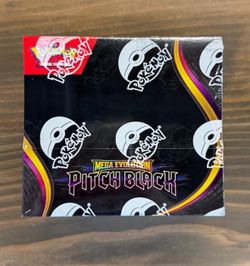 Pokemon mega evolution Pitch Black Booster Box Brand New