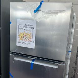 Refrigerator Stainless Steel 24” In New Open Box And Scratch And Dents 