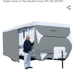 Trailer Cover 18-20 Foot Like New