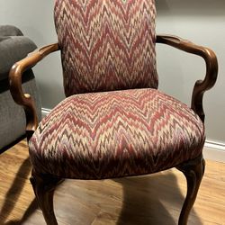 Vintage Striped Chair