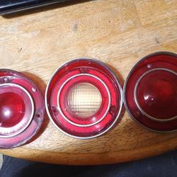 C-3   71 -73 Corvette OEM Tail Light Lens Covers