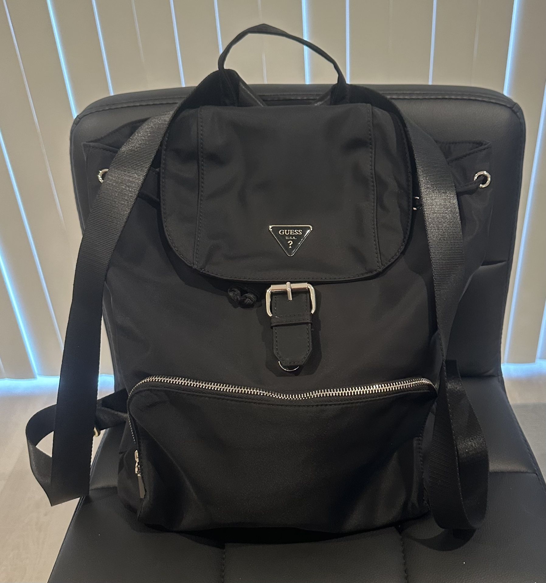 BRAND NEW— GUESS Jaxi Nylon Large Backpack 12\