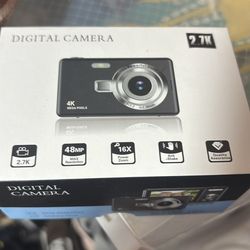 Brand new 4K megapixels digital camera