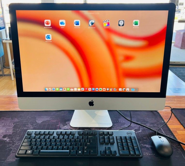 APPLE IMAC 27” 5K Retina 3.4Ghz CORE i5 8GB RAM 1TB Video Editing//Music Production