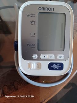 Omron blood pressure  monitor