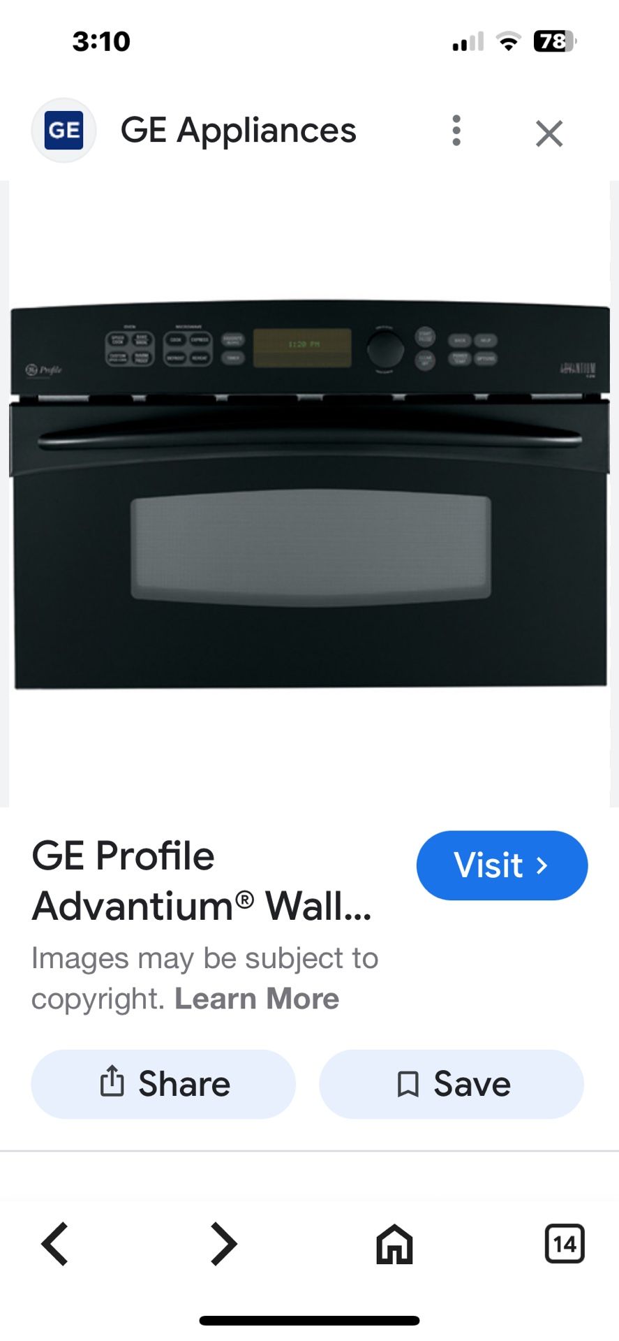 GE Profile ADVANTIUM