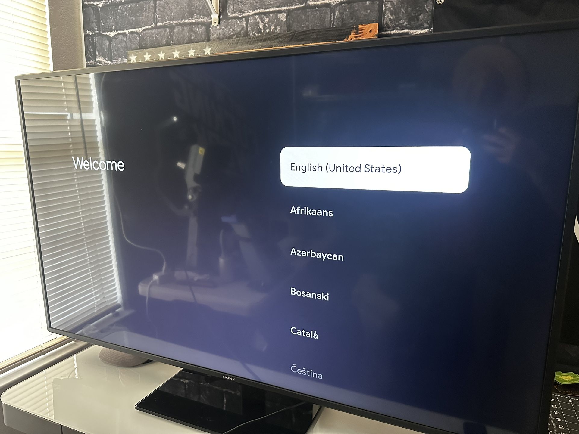 55” Sony Bravia Smart Tv