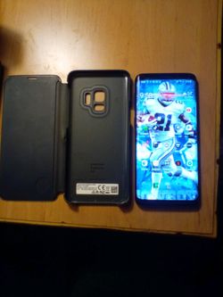Samsung s9 and case