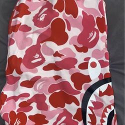 Pink Camo Bape Shorts Authentic 