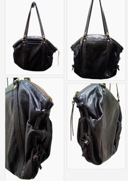 Patent Leather HOBO Handbag