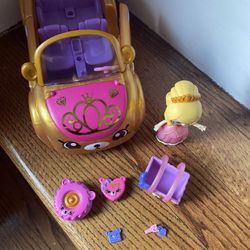 Two Sets Of Shopkins Happy Places Castle and Convertible