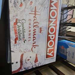 Monopoly Countdown To Christmas Hallmark Channel Edition 