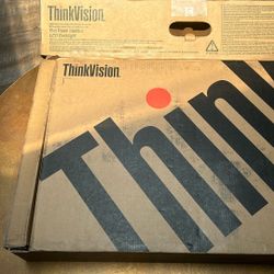 NEW In Box! Lenovo Think Vision Monitor