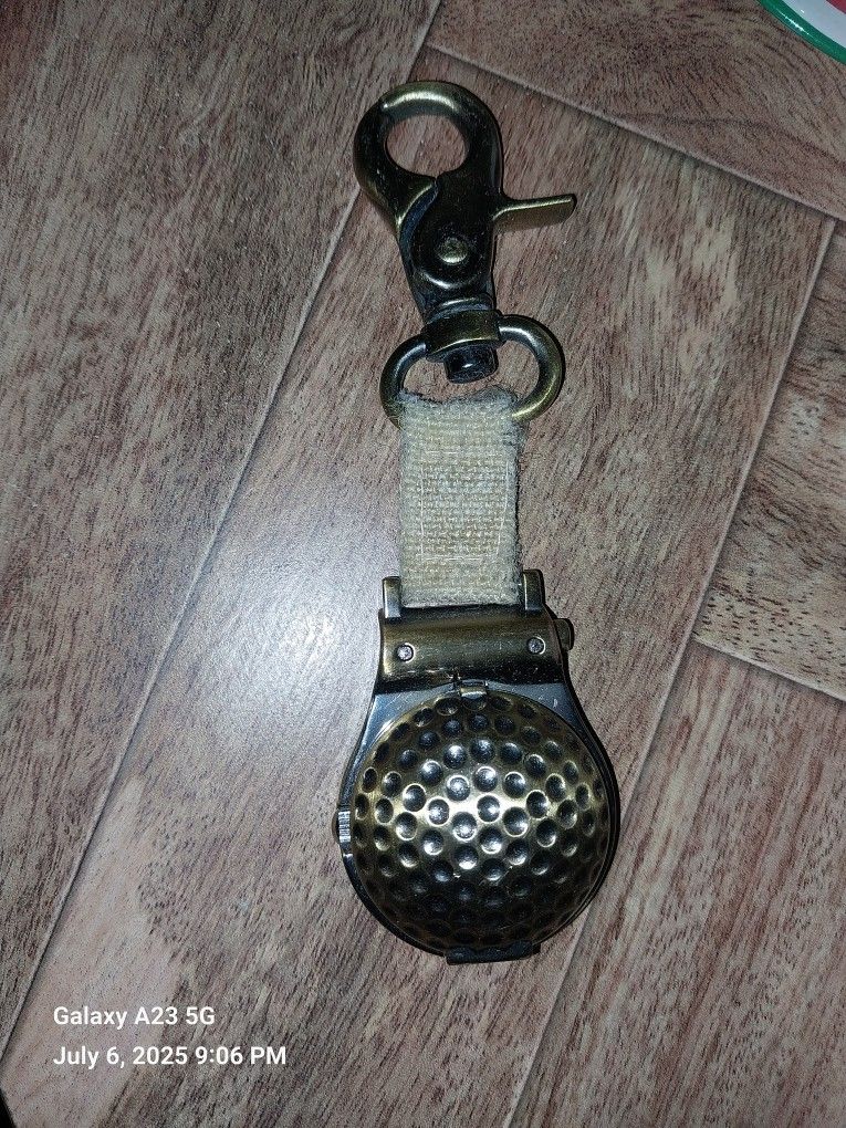 Golf Ball Fob Watch