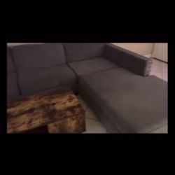 grey couch 