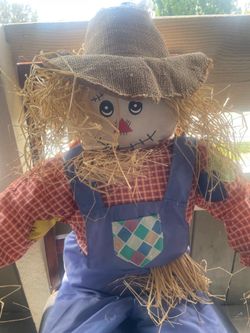 Scarecrow Halloween fall decoration