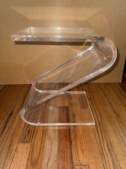 Mcm lucite table