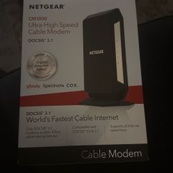 Netgear cable modem