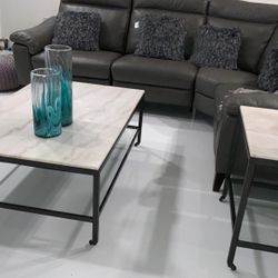 Cocktail Marble Table Set