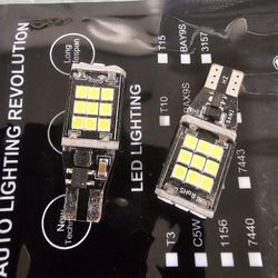Bright T15 white Led light. Can Be Used For reverse light or 3rdbrake lights.