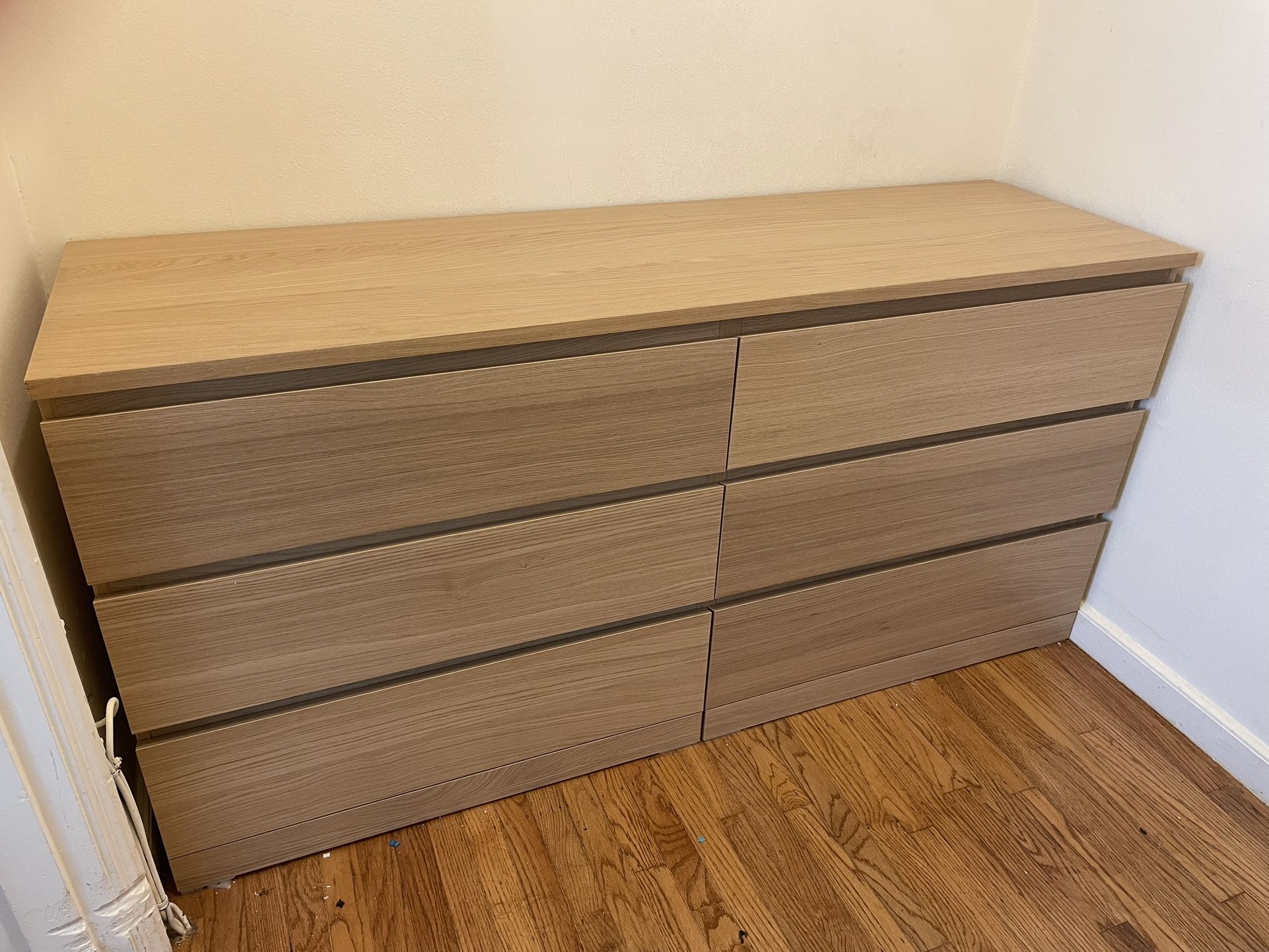 IKEA MALM Dresser 6-Drawers