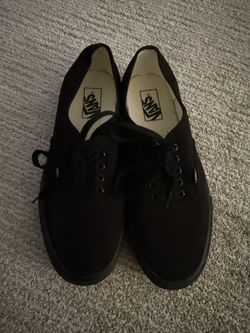Vans classic black shoes