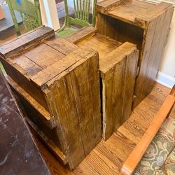 Large Antique Wooden Crates