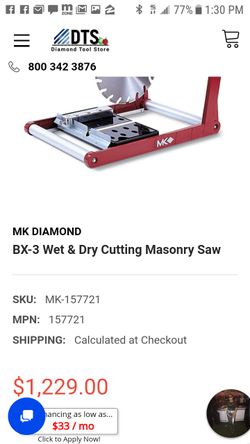 Cement Saw masonry saw