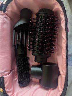 7 in 1 Blow Dryer Brush, Fast Hair Dryer Brush & Curling StylingTool,Hot Air Styler No Heat Damage, Hot Air Styler Wrap for Curling Volumizing